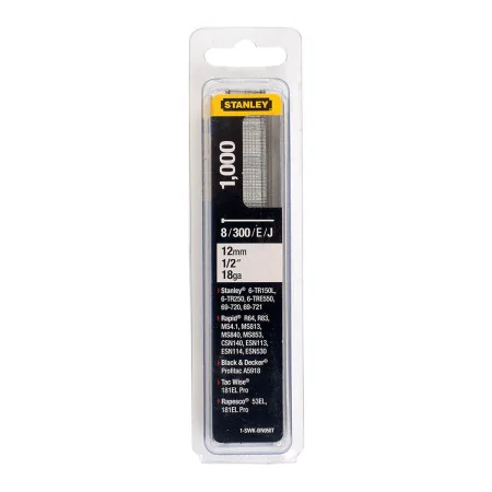 Clous Stanley J brad 8 / 300 / e 1-swk-bn050t de Stanley, Bandes et rouleaux de clous - Réf : S7918281, Prix : 7,42 €, Remise...