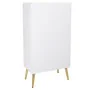 Armario Alexandra House Living Blanco Dorado Madera MDF 36 x 118 x 62 cm de Alexandra House Living, Armarios - Ref: D1630694,...