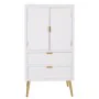 Armario Alexandra House Living Blanco Dorado Madera MDF 36 x 118 x 62 cm de Alexandra House Living, Armarios - Ref: D1630694,...