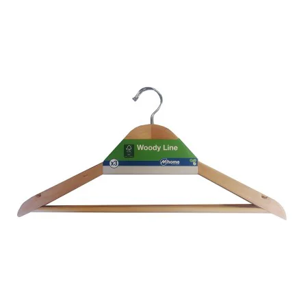 Hangers Mondex Suit Ecological Natural Wood 3 Units (43 x 22,5 cm) by Mondex, Hangers - Ref: S7918337, Price: 9,16 €, Discoun...