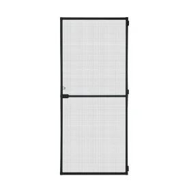 Rideau Moustiquaire Schellenberg Portes Avec cadre Fibre de Verre Noir Aluminium (100 x 210 cm) de Schellenberg, Vitres - Réf...