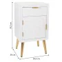 Nightstand Alexandra House Living Golden 36 x 70 x 39 cm by Alexandra House Living, Bedside Tables - Ref: D1630698, Price: 85...