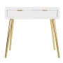 Konsolentisch mit Schubladen Alexandra House Living Gold Holz MDF 41 x 78 x 82 cm von Alexandra House Living, Tische - Ref: D...