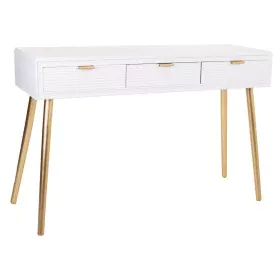 Hall Table with Drawers Alexandra House Living Golden MDF Wood 41 x 78 x 120 cm by Alexandra House Living, Tables - Ref: D163...