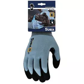 Gants de travail JUBA K-Rock Noir Bleu Tactile Fibre Nitrile de JUBA, Gants de travail - Réf : S7919009, Prix : 9,69 €, Remis...