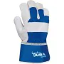 Gants de travail JUBA Peau de vache Daim Bleu Toile de JUBA, Gants de travail - Réf : S7919013, Prix : 5,48 €, Remise : %