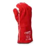 Gants de travail EDM Soudeurs Rouge Kevlar Coton Daim de EDM, Gants de travail - Réf : S7919016, Prix : 11,66 €, Remise : %