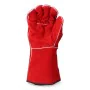 Gants de travail EDM Soudeurs Rouge Kevlar Coton Daim de EDM, Gants de travail - Réf : S7919016, Prix : 11,66 €, Remise : %