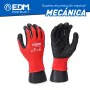 Work Gloves EDM Touchpad Nitrile Industrial Red Lycra by EDM, Work Gloves - Ref: S7919017, Price: 5,98 €, Discount: %