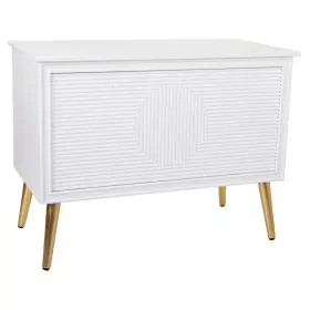 Banc de coffre Alexandra House Living Doré Bois MDF 41 x 62 x 83 cm de Alexandra House Living, Chaises - Réf : D1630702, Prix...