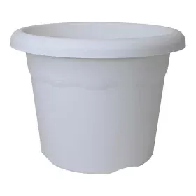 Pot Plastiken Blanc Ø 40 cm de Plastiken, Pots de fleurs - Réf : S7919167, Prix : 6,47 €, Remise : %