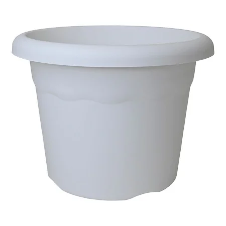 Pot Plastiken Blanc Ø 40 cm de Plastiken, Pots de fleurs - Réf : S7919167, Prix : 6,47 €, Remise : %