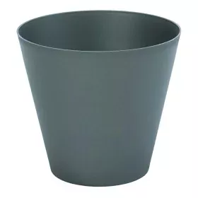 Vaso Plastiken Antracite Ø 32 cm di Plastiken, Cachepot - Rif: S7919171, Prezzo: 6,47 €, Sconto: %