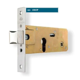 Lock Lince 5557-9555760 To pack nickel Stainless steel 60 mm by Lince, Mortise Locks - Ref: S7919274, Price: 52,80 €, Discoun...