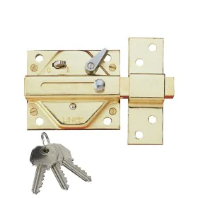 Safety lock Lince 2930-92930hl Brass Traditional Iron by Lince, Latches & Bolts - Ref: S7919301, Price: 55,99 €, Discount: %