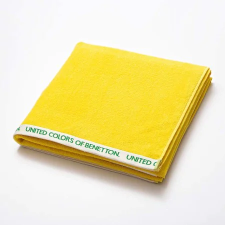 Beach Towel Benetton BE142 Yellow by Benetton, Towels - Ref: S7919348, Price: 23,17 €, Discount: %