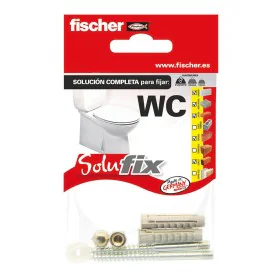 Kit de fijación Fischer Solufix 502696 Inodoro 6 Piezas de Fischer, Anclajes - Ref: S7919492, Precio: 6,86 €, Descuento: %