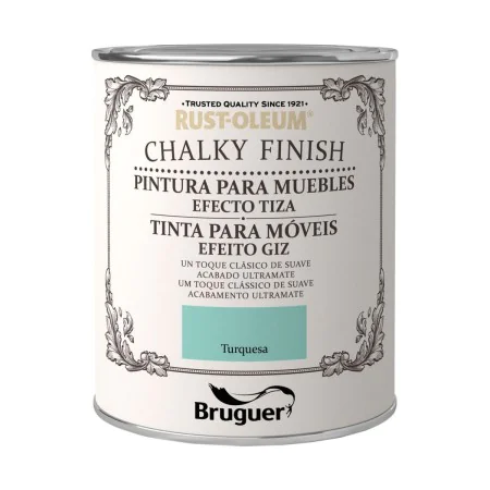 Peinture Bruguer Chalky Finish Turquoise 750 ml de Bruguer, Peintures au latex - Réf : S7919518, Prix : 23,52 €, Remise : %