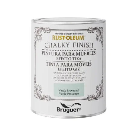 Peinture Bruguer Rust-oleum Chalky Finish 5733888 Meubles Provencal Green 750 ml de Bruguer, Peintures au latex - Réf : S7919...