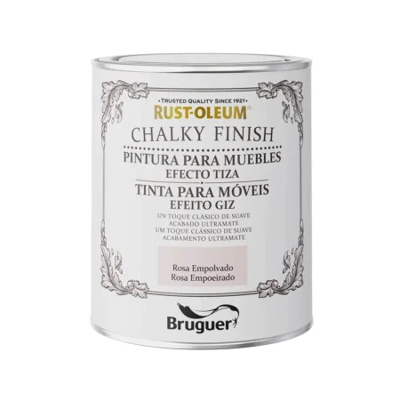 Quadro Bruguer Rust-oleum Chalky Finish 5733891 Móveis Dusty Pink 750 ml de Bruguer, Tintas acrílicas - Ref: S7919524, Preço:...