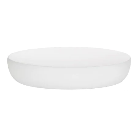 Porte-savon Andrea House Mat Blanc Polyrésine (13,5 x 9 x 2,5 cm) de Andrea House, Supports et distributeurs - Réf : S7919634...