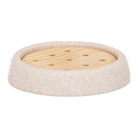 Porte-savon Andrea House Frêne Grès (Ø 10,5 x 2 cm) de Andrea House, Supports et distributeurs - Réf : S7919638, Prix : 12,09...