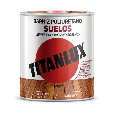 Vernis Titanlux M17100034 Satiné 750 ml de Titanlux, Vernis - Réf : S7919807, Prix : 27,14 €, Remise : %