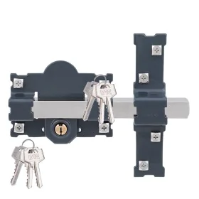 Chiavistello di sicurezza Fac 101-l/105 Acciaio Grigio scuro 50 mm 105 mm di Fac Seguridad, Chiavistelli e catenacci - Rif: S...