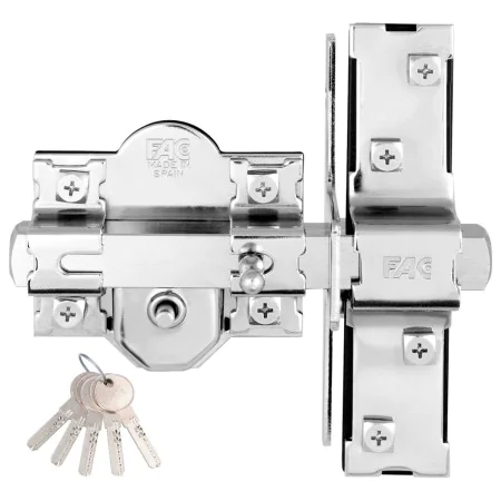 Safety lock Fac 946-rp/80 UVE Anti-Bumping nickel Steel 50 mm by Fac Seguridad, Latches & Bolts - Ref: S7919818, Price: 88,85...