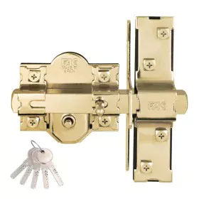 Cerrojo de seguridad Fac 946-rp/80 UVE Anti-Bumping Dorado Acero 50 mm de Fac Seguridad, Cerrojos y pestillos - Ref: S7919819...