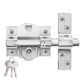 Safety lock Fac 300-r/80 nickel Steel 40 mm 80 mm by Fac Seguridad, Latches & Bolts - Ref: S7919820, Price: 51,07 €, Discount: %