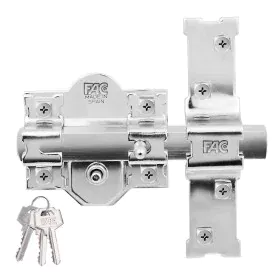 Safety lock Fac 301-r/80 nickel Steel 50 mm 80 mm by Fac Seguridad, Latches & Bolts - Ref: S7919824, Price: 53,72 €, Discount: %