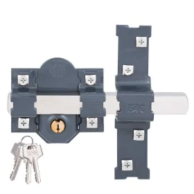 Cerrojo de seguridad Fac 201-l/80 Acero Gris oscuro 50 mm 80 mm de Fac Seguridad, Cerrojos y pestillos - Ref: S7919828, Preci...