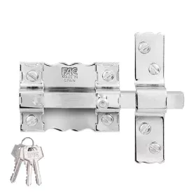 Door bolt Fac 300-p/87 Fastener Nickel-coated by Fac Seguridad, Latches & Bolts - Ref: S7919833, Price: 30,21 €, Discount: %