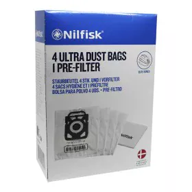 Replacement Bag for Vacuum Cleaner Sil.ex Nilfisk (4 Units) by Sil.ex, Vacuum cleaner bags - Ref: S7919865, Price: 32,74 €, D...