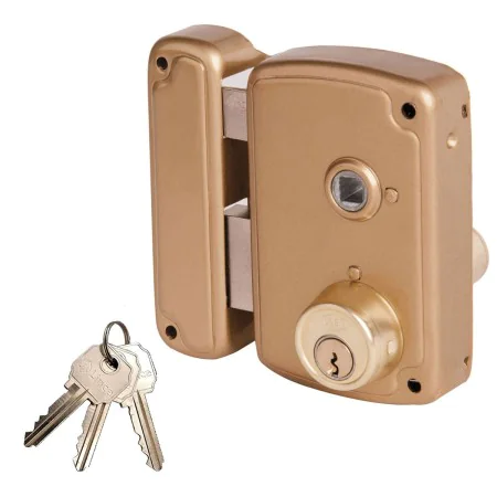 Bolt lock UCEM 4056ahb075i Monopunto Iron Left by UCEM, Mortise Locks - Ref: S7919897, Price: 52,68 €, Discount: %