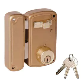 Bolt lock UCEM 4056bhb075i Monopunto Iron Left by UCEM, Mortise Locks - Ref: S7919901, Price: 50,63 €, Discount: %