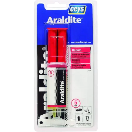 Adhésif instantané Ceys Araldite 510205 Rapide 24 ml 2 Pièces de Ceys, Colles fortes - Réf : S7919914, Prix : 13,56 €, Remise...