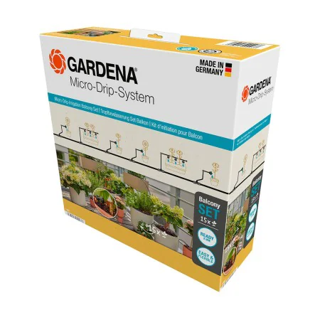 Automatisches Tropfbewässerungssystem für Blumentöpfe Gardena Micro-drip 13401-20 von Gardena, Schläuche und Zubehör - Ref: S...