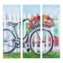 Bild Alexandra House Living Bike Canvas-Stoff Tannenholz 90 x 3 x 30 cm von Alexandra House Living, Gemälde - Ref: D1630713, ...