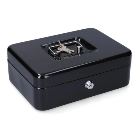 Safe-deposit box Micel CFC09 M13399 Black Steel 25 x 18 x 9 cm by Micel, Cash Boxes - Ref: S7920124, Price: 19,89 €, Discount: %