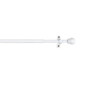 Portavisillo Stor Planet Cintacor Esfera 120-215 cm Metal Blanco de Stor Planet, Barras y rieles - Ref: S7920150, Precio: 12,...