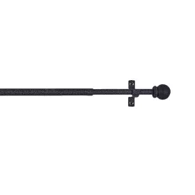 Net curtain rod Stor Planet Cintacor Sphere 50-75 cm Black Metal by Stor Planet, Curtain Poles & Tracks - Ref: S7920151, Pric...