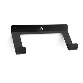 Soporte de Pared Rei 8076 Negro Acero Mate Monopatín 13 x 24 x 32 cm de Rei, Aparcabicicletas y soportes para bicicletas - Re...