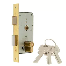 Mortise lock MCM 1501-2-35 Monopunto 47 mm by MCM, Mortise Locks - Ref: S7920221, Price: 43,21 €, Discount: %