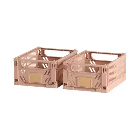 Set di Scatole per Sistemare Impilabili Sabbia 3,3 L di BigBuy Home, Scatole e cassapanche - Rif: S7920390, Prezzo: 7,21 €, S...