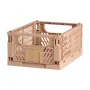 Jeu de Caisses de Rangement Empilables Sable 3,3 L de BigBuy Home, Boîtes et coffres de rangement - Réf : S7920392, Prix : 9,...