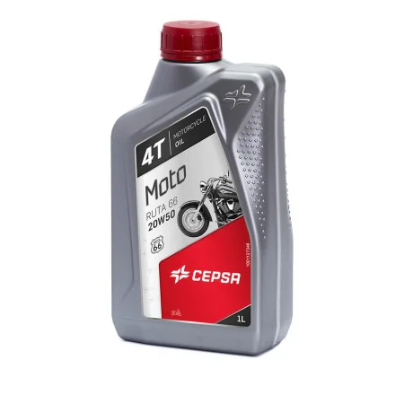 Engine Lubricating Oil Cepsa Route 66 1 L Motorcycle by Cepsa, Greases & Lubricants - Ref: S7920412, Price: 12,46 €, Discount: %