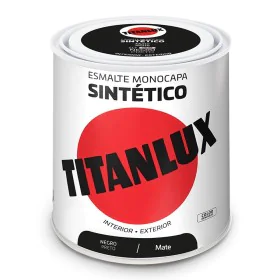 Vernis synthétique Titanlux 5809005 250 ml Noir de Titanlux, Vernis - Réf : S7920415, Prix : 11,42 €, Remise : %