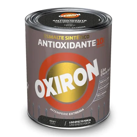 Synthetic enamel paint Oxiron Titan 5809097 Black 750 ml Antioxidant by Titan, Metal Paint - Ref: S7920431, Price: 26,20 €, D...